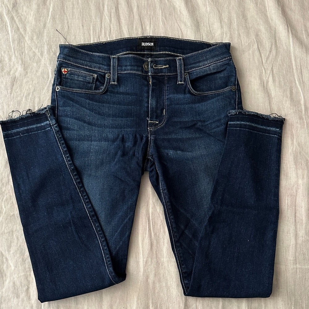 Hudson Jeans Women's Dark Blue Skinny Jeans